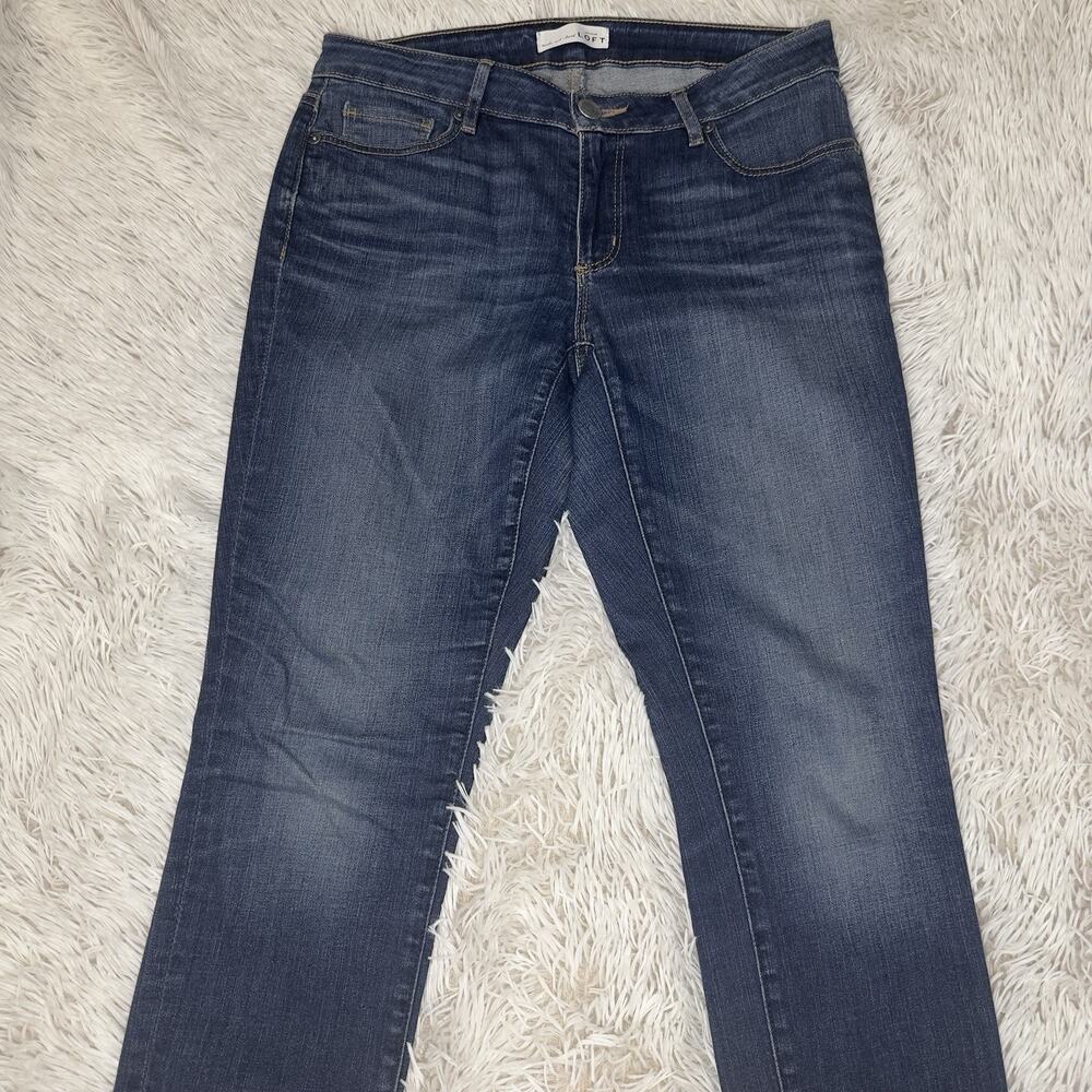 Ann Taylor LOFT Size 27/4 Curvy Skinny Jeans Low Rise Stretch 29.5” Ins Womens - Picture 4 of 11